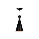 Ver imagem 5 de Kit 3 Luminária Pendente Cone Venturi Preto Fosco / Cobre