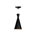 Ver imagem 4 de Kit 3 Luminária Pendente Cone Venturi Preto Fosco / Cobre