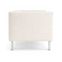 Ver imagem 6 de Poltrona Decorativa Perola Kubo Bouclé Off White - Sallar Home