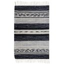 Ver imagem 1 de Tapete Kilim Raipur 200x300 Cinza Unico