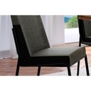 Ver imagem 7 de Conjunto: Mesa Sala Jantar Stellar 1598 Aço C/ Tampo Madeirado 120x80cm e 4 Cadeiras Duo Preto/