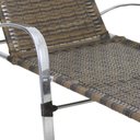 Ver imagem 4 de 2 Espreguiçadeiras Garden e Mesa em Alumínio e Fibra Sintética para Piscina Trama Original