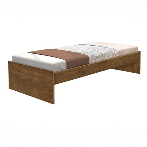 Cama Turca Oriental Solteiro com Colchão Jequitibá Esquilo Móveis
