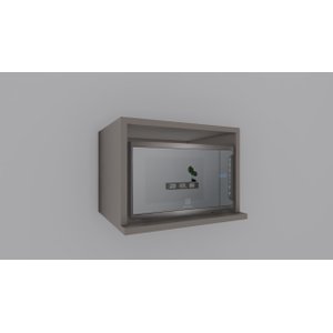 Aéreo Micro-ondas cozinha  450x600x500mm  cor gianduia