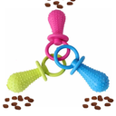 Ver imagem 4 de Brinquedo de Borracha para Cachorros e Gatos Espaço para Petisco:Verde