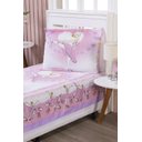 Ver imagem 2 de Colcha Cobre Leito Solteiro Infantil Menina Desenho Animado Bailarina + Capa de Almofada