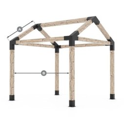 Pérgola Popsteel Cabana Slim - 3