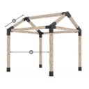 Ver imagem 3 de Pérgola Popsteel Cabana Slim