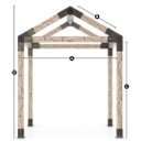 Ver imagem 2 de Pérgola Popsteel Cabana Slim