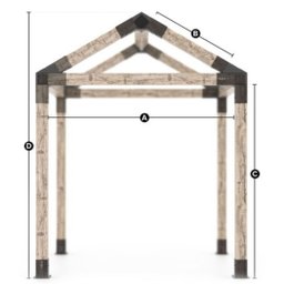 Pérgola Popsteel Cabana Slim - 2