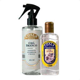 Kit Chá Branco Limpador 120ml e Odorizante Tecidos 260ml - 1