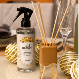 Kit Chá Branco Limpador 120ml e Odorizante Tecidos 260ml - 5