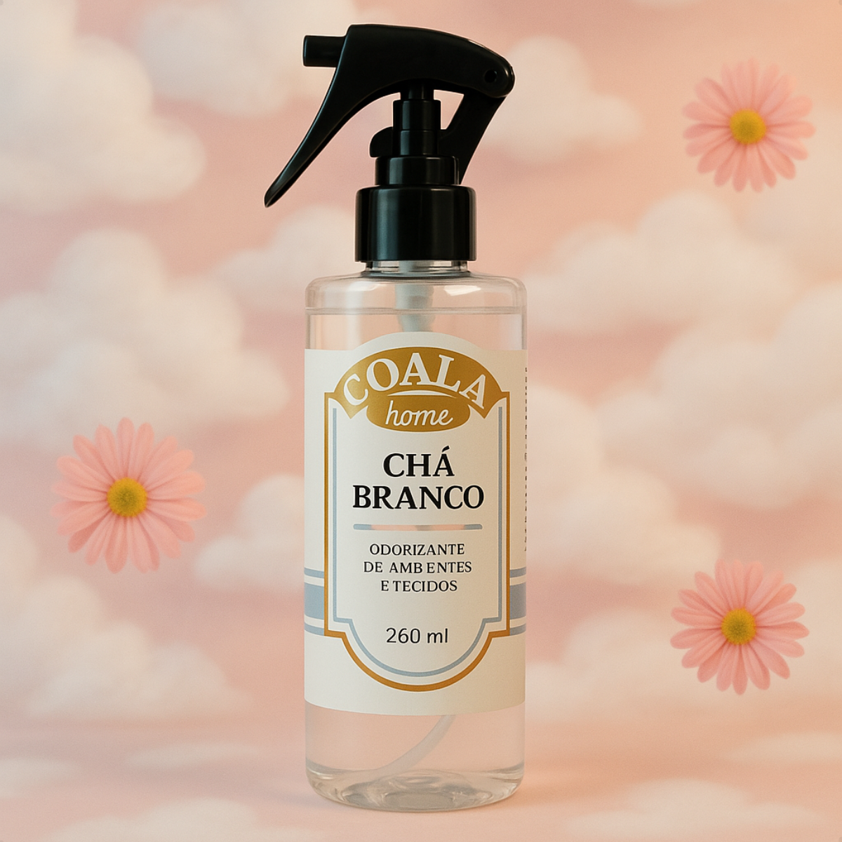 Kit Chá Branco Limpador 120ml e Odorizante Tecidos 260ml - 9