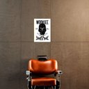 Ver imagem 2 de Placa de Barbeiro Decoração Barbearia MDF Tam A4 BR14
