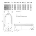 Ver imagem 3 de Banheira Retangular Hortênsia Imersão em Acrílico