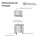 Ver imagem 3 de Kit de Cozinha com Armário Aéreo e Balcão 70 cm Branco Pieta Madesa
