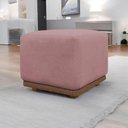 Ver imagem 6 de Puff Decorativo para Sala Dalilla Persa Azaleia Bouclé