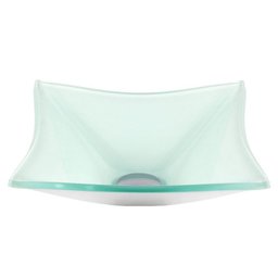 Gabinete de Vidro 40cm para Banheiro Cuba Quadrada Branco - DaHora - 3