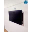 Ver imagem 2 de FRALDARIO TROCADOR H PRETO BEBE PAREDE