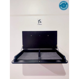 FRALDARIO TROCADOR H PRETO BEBE PAREDE - 5