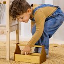 Ver mais imagens de Jogo de Ferramentas de Madeira para o Pequeno Marceneiro