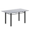 Ver imagem 4 de Conjunto Sala de Jantar com 6 Cadeiras Lara Preto/Bege