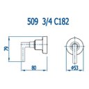 Ver imagem 4 de Acabamento para Registro C95/c350 1 1/2 509*