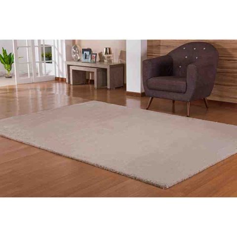 Tapete Pele Bangor 1,80 X 3,00 Bege Niazitex