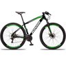 Bicicleta Bike Aro 29 Alumínio 24 Velocidades Shimano Suspensão Freio a Disco Verde 15" - 1