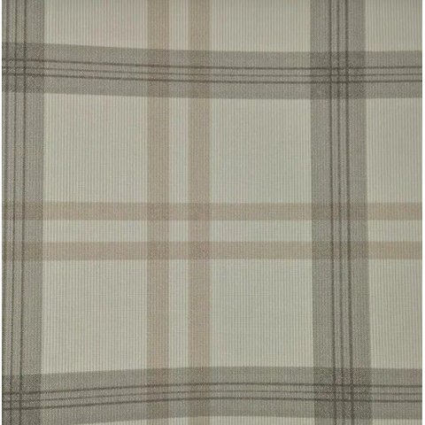 Papel de Parede Bobinex Xadrez Natural Bege - Coleção Refúgio