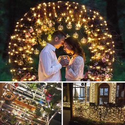 Cortina de Led Decoração com Controle Natal - 3