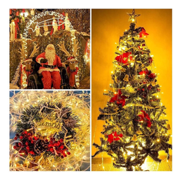 Cortina de Led Decoração com Controle Natal - 6