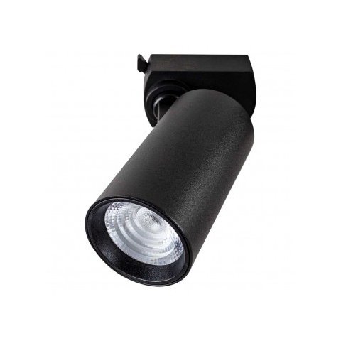 Spot Para Trilho Led 12W 4000K Preto Bivolt Delis