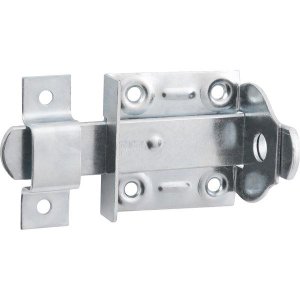 Fecho Chato Porta Cadeado 3 Aço Carbono Zincado Cartela 1 P