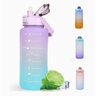 Garrafa Motivacional Medidor Água 2 Litros Fitness Moda - 2