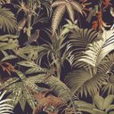 Ver imagem 1 de Papel de Parede Folhas e Pássaros Verde e Preto Vinilico+cola Inclusa
