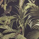 Ver imagem 3 de Papel de Parede Folhas e Pássaros Verde e Preto Vinilico+cola Inclusa