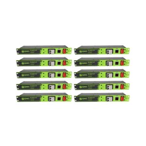 Kit com 10 Réguas para Rack Disjuntor Bipolar Dj5000 Plus