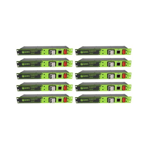 Kit com 10 Réguas para Rack Disjuntor Bipolar Dj5000 Plus