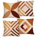 Ver imagem 1 de Kit com 4 Capas para Almofadas Decorativas Terra Moderna