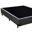 Ver imagem 3 de Cama Box Casal Sintético Sereneprime Cinza 138x188x40