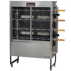 Assador de Frango 4 Espetos Af20g2 Gastromaq Assador a Gás Bivolt