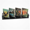 Ver imagem 3 de Prateleira U Preta 60 x 20 cm Kit 3 Peças