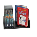 Ver imagem 4 de Prateleira U Preta 60 x 20 cm Kit 3 Peças