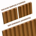 Ver imagem 3 de Painel Ripado Versátil 180 cm x 250 cm MDF E MDP Nature Shop Jm
