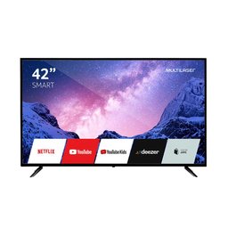 Smart TV 42 Pol Full HD Wi-Fi Multilaser TL041 Tecnologia HDR10 - 1