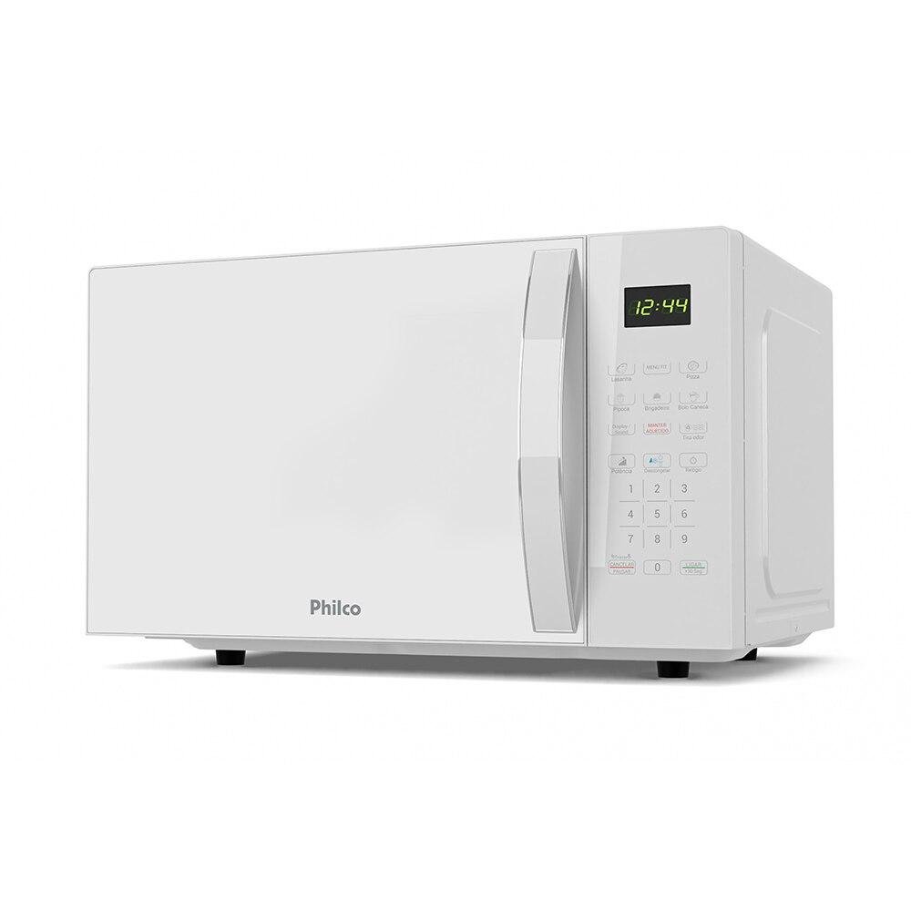 Micro-ondas Philco 25l Branco Limpa Facil 1100w Pmo28b 110v - 4