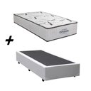 Ver imagem 1 de Cama Box Solteiro + Colchão Ortobom Highfoam Espuma HR 45 High Resilience 68x88x188
