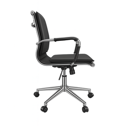 Cadeira de Escritório Diretor Valência Charles Eames Rivatti:preto - 4