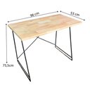 Ver imagem 4 de Home Office Escada Industrial Natural e Branco